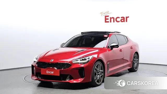 Kia Stinger Meister 2021 Красный из Кореи