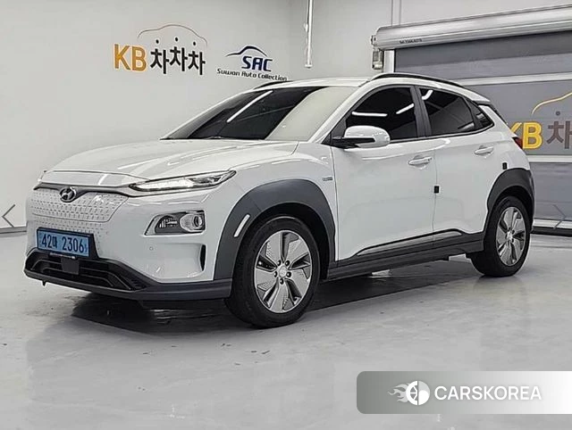 Hyundai Kona Electric 2020 Белый из Кореи
