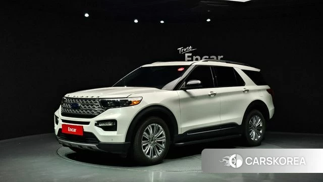 Ford Explorer 6th Generation 2023 Белый из Кореи