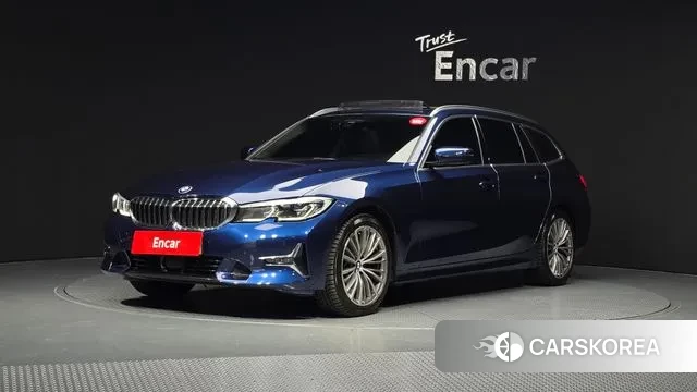 BMW 3 Series (G20) 2020 Синий из Кореи