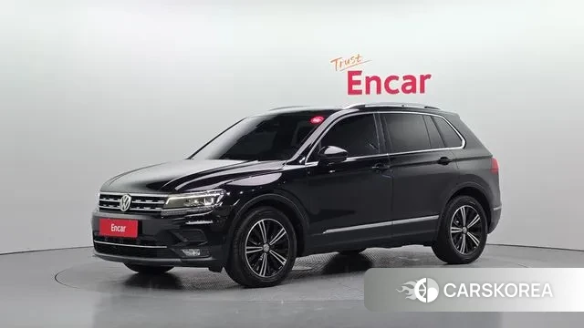 Volkswagen Tiguan second Generation 2018 Черный из Кореи