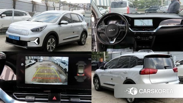 Kia Niro Plus 2022 Белый из Кореи