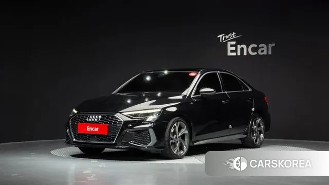 Audi A3 (8Y) 2023 Черный из Кореи