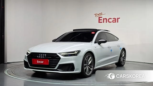 Audi A7 (4K) 2022 Белый из Кореи