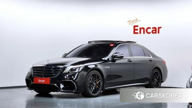 Mercedes-Benz S-Class W222 2020 Черный из Кореи