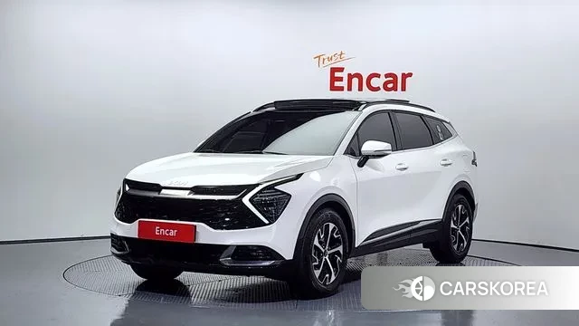 Kia Sportage 5th Generation Hybrid 2021 Белый из Кореи