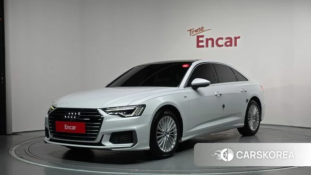 Audi A6 (C8) 2020 Белый из Кореи