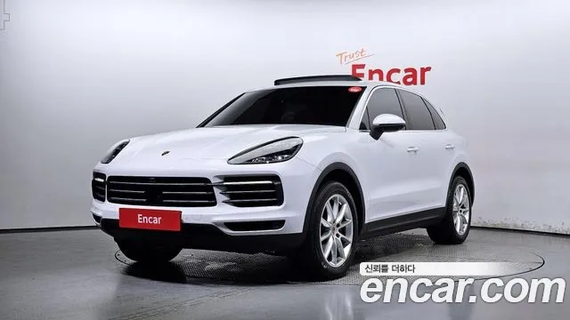 Porsche Cayenne (PO536) 2019 Белый из Кореи