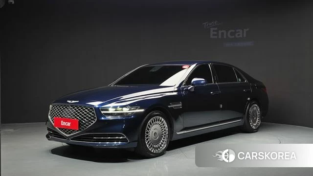 Genesis G90 2021 Синий из Кореи