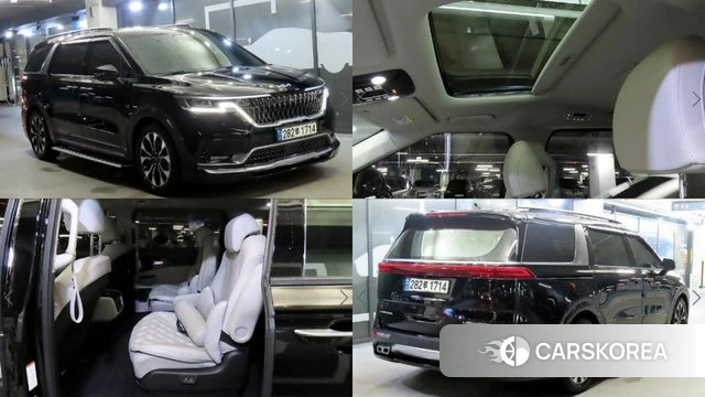 Kia Carnival 4th generation 2021 Черный из Кореи