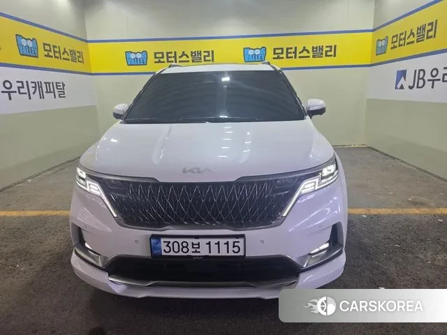 Kia Carnival 4th generation 2023 Белый из Кореи