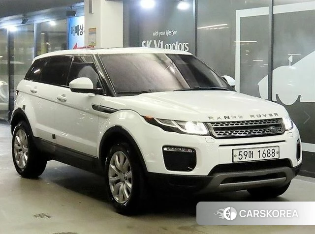 Land Rover Range Rover Evoque 2019 Белый из Кореи