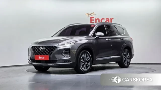 Hyundai Santa Fe TM 2019 Серый из Кореи