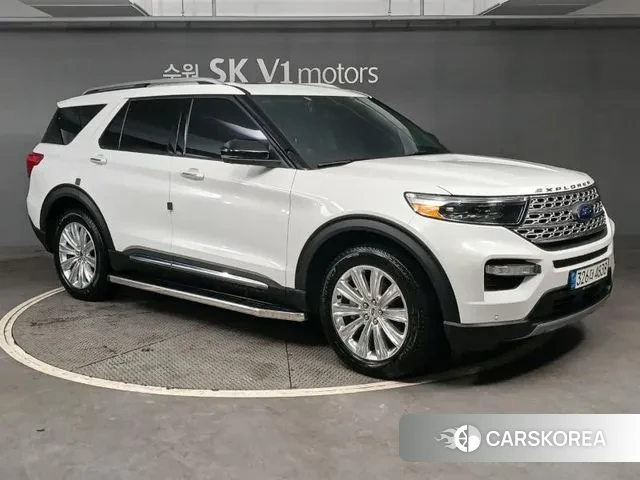 Ford Explorer 6th Generation 2021 Белый из Кореи