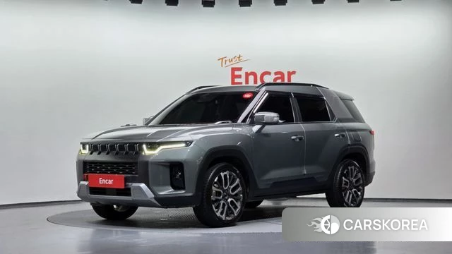 Ssangyong Torres 2023 Зеленый из Кореи