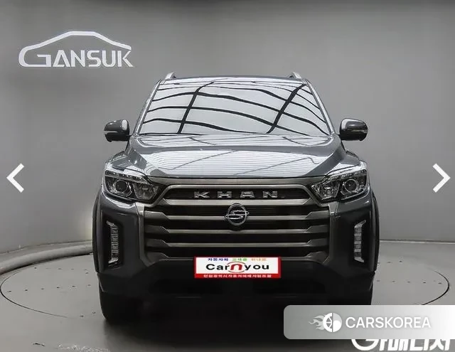 Ssangyong The New Rexton Sports Cannes 2022 Серебристо-серый из Кореи