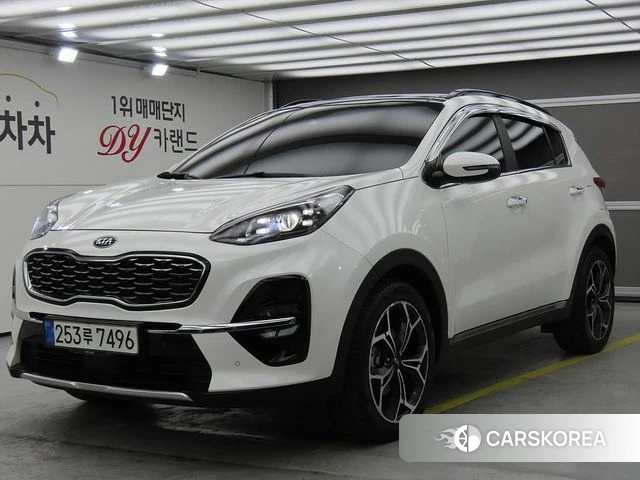Kia Sportage The Bold 2021 Белый из Кореи
