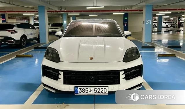 Porsche Cayenne (PO536) 2024 Белый из Кореи