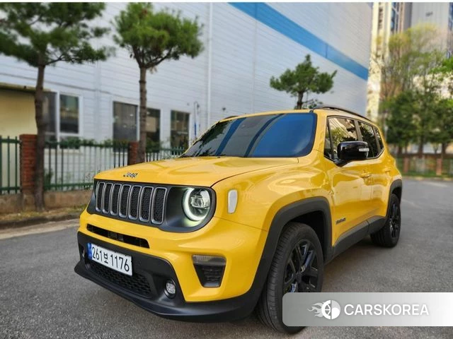 Jeep Renegade 2023 Желтый из Кореи