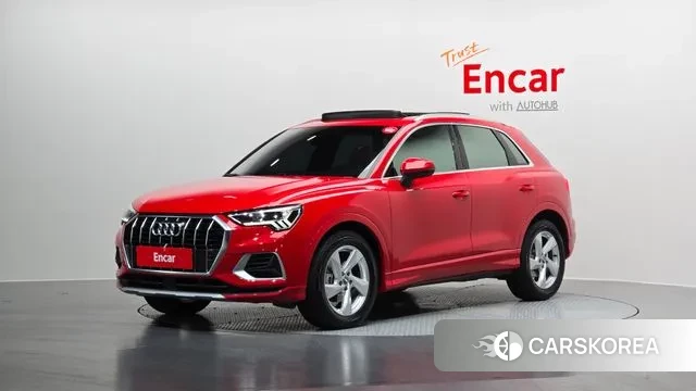 Audi Q3 (F3) 2020 Красный из Кореи