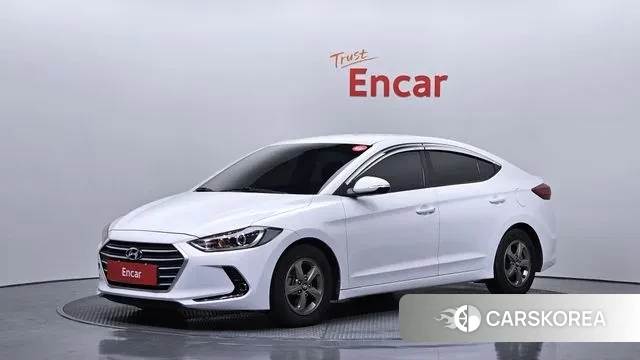 Hyundai Avante AD 2018 Белый из Кореи