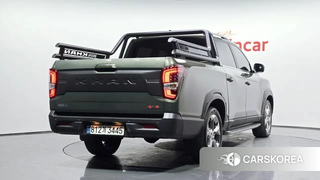 Ssangyong The New Rexton Sports Cannes 2021 Темно-зеленый из Кореи