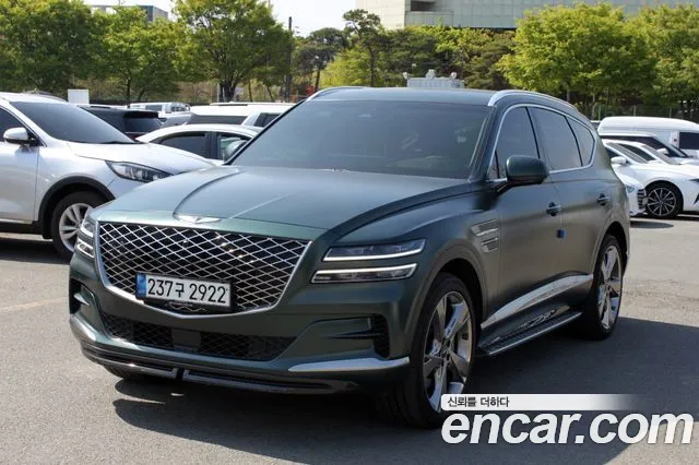 Genesis GV80 2020 Темно-зеленый из Кореи