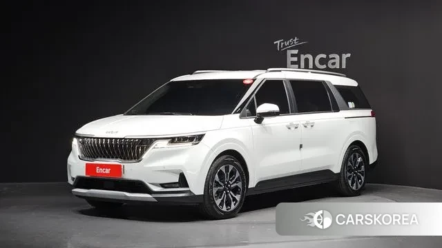 Kia Carnival 4th generation 2021 Белый из Кореи