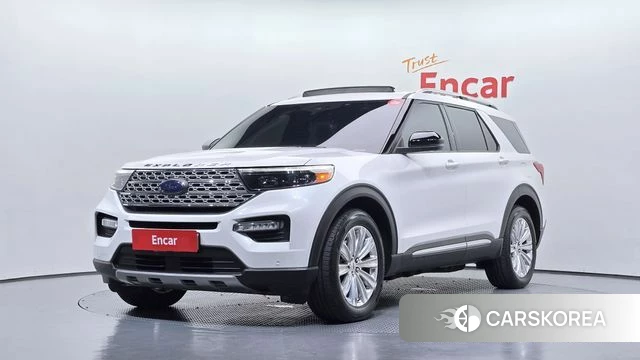 Ford Explorer 6th Generation 2020 Белый из Кореи