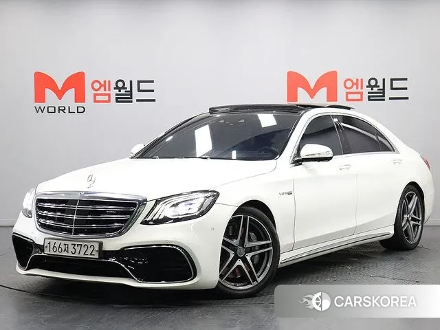 Mercedes-Benz S-Class W222 2018 Белый из Кореи