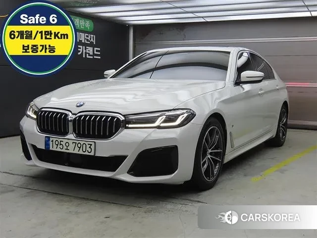 BMW 5 Series (G60) 2022 Белый из Кореи