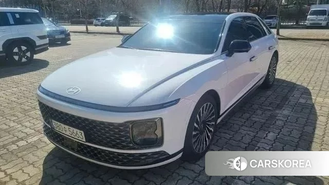 Hyundai Grandeur Hybrid (GN7) 2024 Белый из Кореи