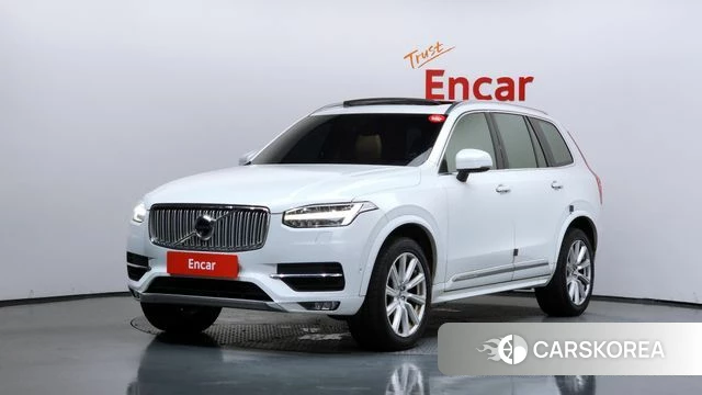 Volvo XC90 second Generation 2018 Белый из Кореи