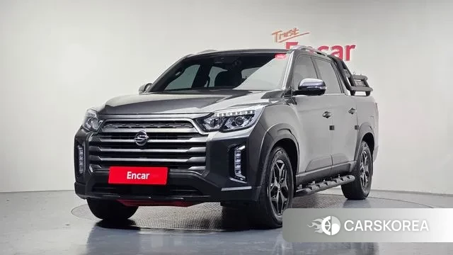 Ssangyong The New Rexton Sport 2022 Серый из Кореи