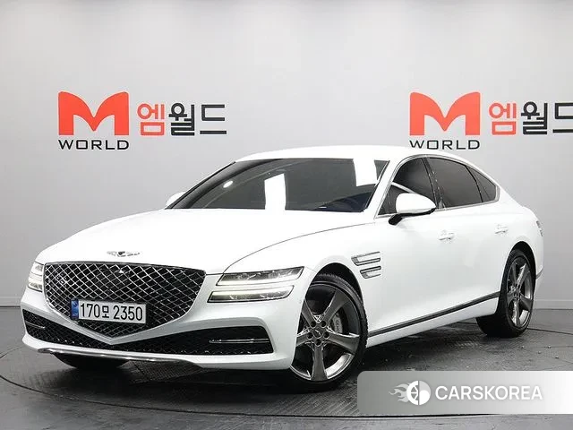 Genesis G80 (RG3) 2021 Белый из Кореи