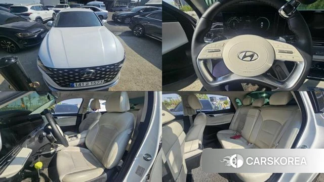 Hyundai The New Grandeur IG Hybrid 2022 Белый из Кореи