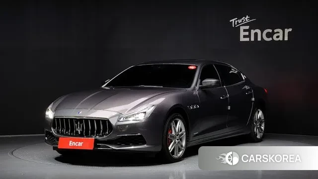 Maserati Quattroporte 2019 Серый из Кореи