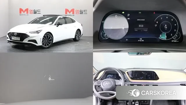 Hyundai Sonata (DN8) 2020 Белый из Кореи