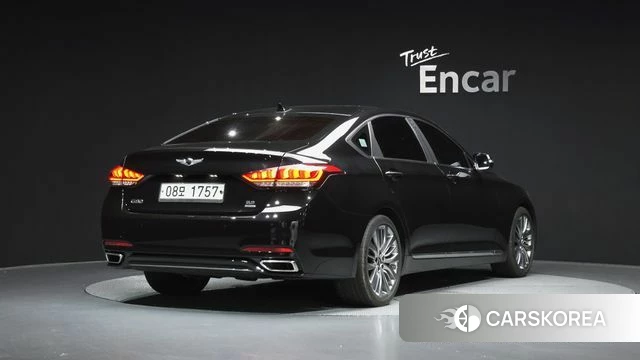 Genesis G80 2018 Черный из Кореи