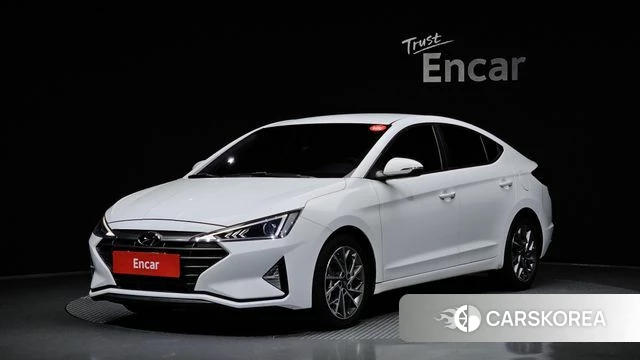 Hyundai The New Avante AD 2018 Белый из Кореи