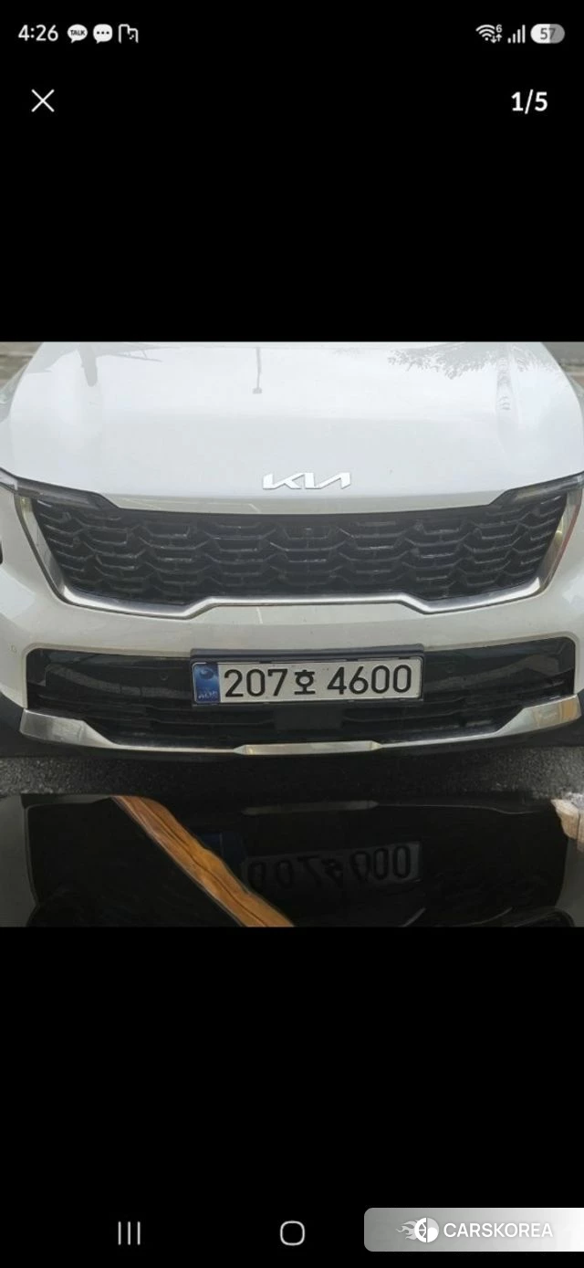 Kia The New Sorento 4th Generation 2025 Белый из Кореи