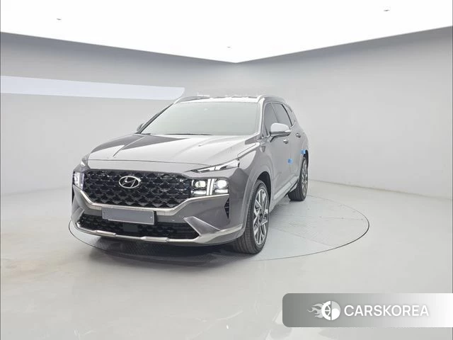Hyundai The New Santa Fe 2023 Серый из Кореи