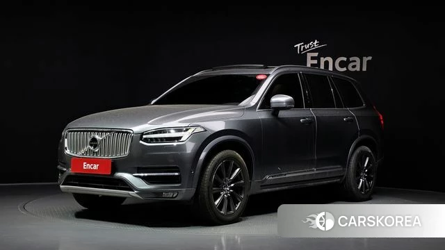 Volvo XC90 second Generation 2018 Серый из Кореи