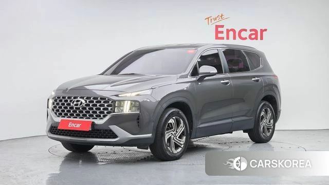 Hyundai The New Santa Fe 2020 Серый из Кореи