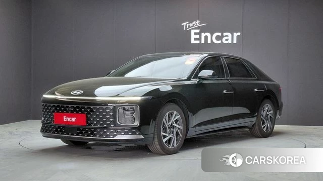 Hyundai Grandeur Hybrid (GN7) 2023 Черный из Кореи