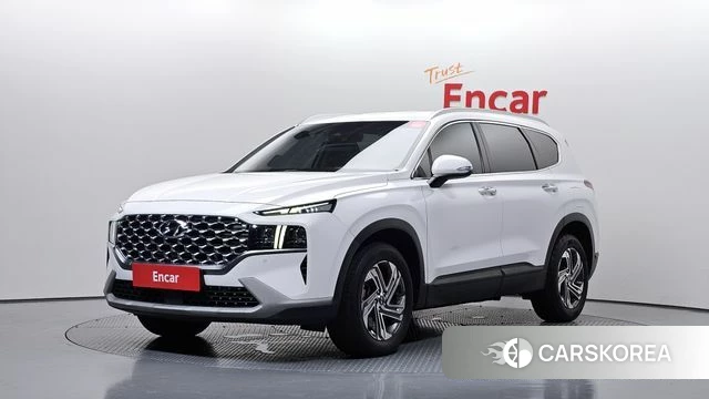Hyundai The New Santa Fe 2021 Белый из Кореи