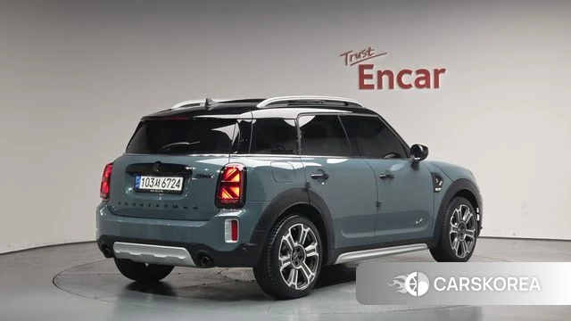 Mini Cooper S Countryman 2022 Небесно-голубой из Кореи