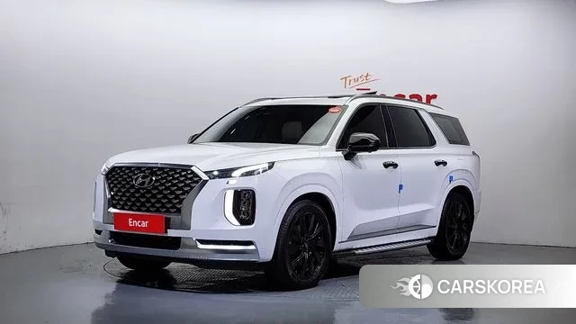 Hyundai Palisade 2021 Белый из Кореи