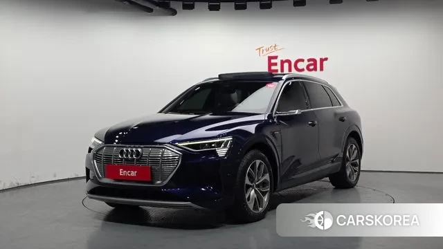 Audi e-Tron 2020 Синий из Кореи