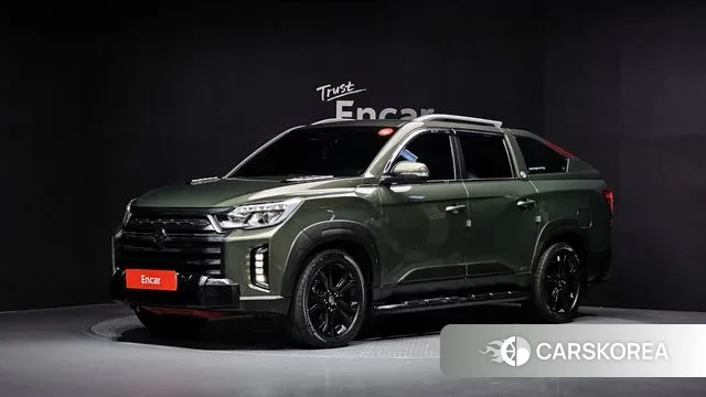 Ssangyong The New Rexton Sport 2022 Зеленый из Кореи